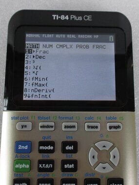 TEXAS INSTRUMENTS - TI-84+ CE GRAPHING CALCULATOR